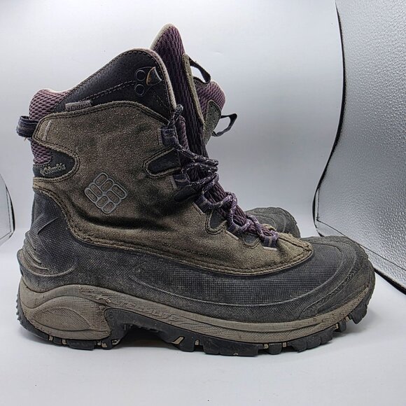 Columbia Bugaboot Mens Size 10 Gray Winter Boots Waterproof Outdoors Warm - Picture 12 of 13
